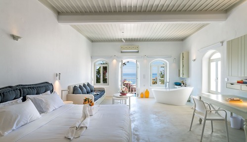 Suite superior, balcón, vistas al mar