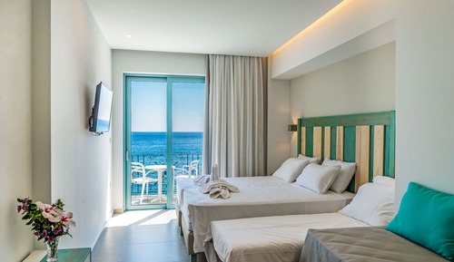 Suite junior, balcón, vistas al mar