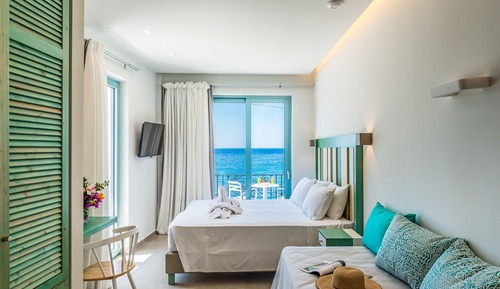 Suite, balcón, vistas al mar