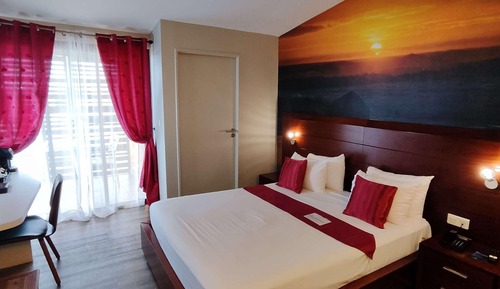 Habitación superior, 1 cama doble, vistas al mar