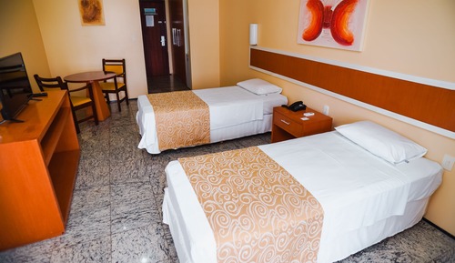 Habitación estándar con 2 camas individuales, 2 camas individuales