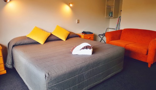 Estudio, 1 cama de matrimonio grande
