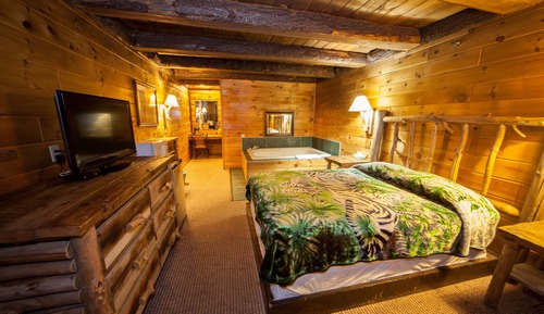 Habitación Deluxe, 1 cama de matrimonio, chimenea