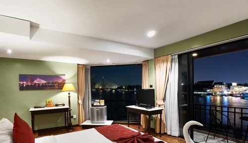 Habitación Deluxe, balcón, vistas al río