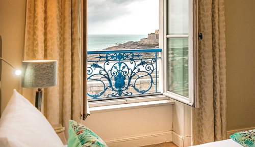 Chambre Supérieure Double ou avec lits jumeaux Vue Mer