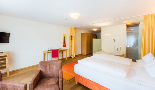 Suite, bañera, vistas a la montaña (Wohlfühl)