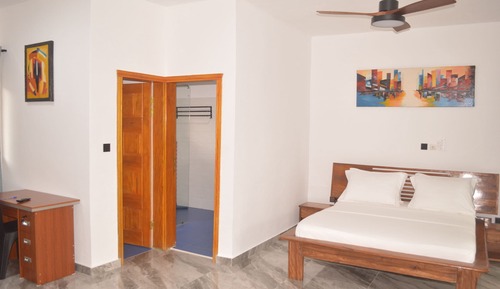 Habitación Confort doble, accesible para personas con discapacidad, baño privado