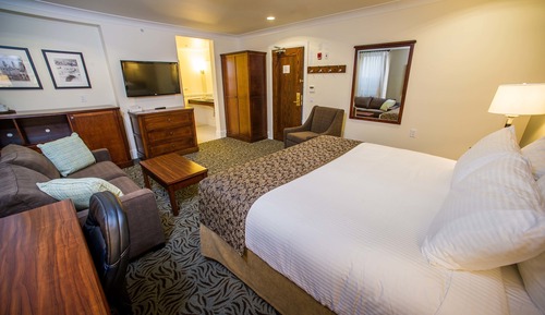 Habitación Deluxe, 1 cama de matrimonio grande con sofá cama, varias vistas (Deluxe King Suite)
