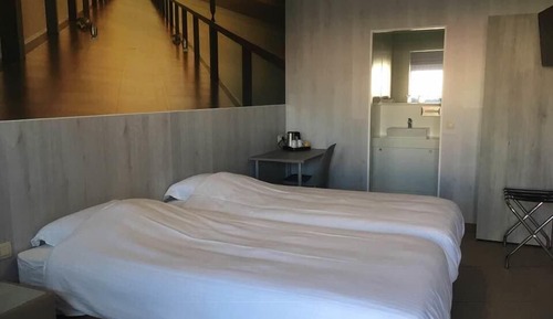 Habitación estándar con 2 camas individuales, 2 camas individuales, no fumadores, baño privado