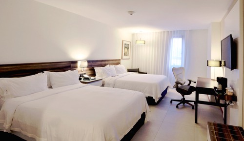 Habitación estándar, 2 camas de matrimonio