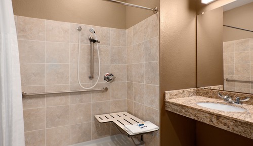 Habitación básica, 1 cama de matrimonio, no fumadores (Mobility, Tub w/ Grab Bars)