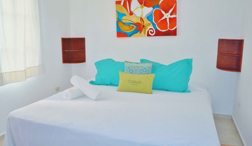 Suite junior, 1 habitación, cocina, en la zona del jardín