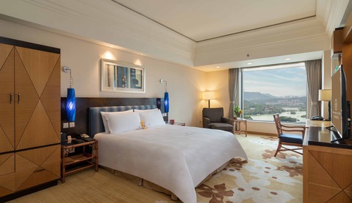 Habitación Business, 1 cama de matrimonio grande, vistas al lago