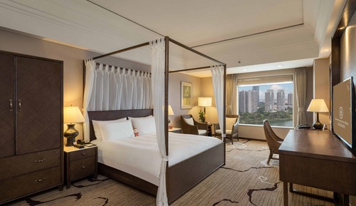 Habitación ejecutiva, 1 cama de matrimonio grande, vistas al río