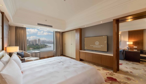 Suite ejecutiva, 1 cama de matrimonio grande, vistas al río