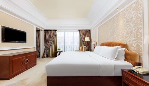 Habitación Deluxe, 1 cama de matrimonio grande, vistas al jardín