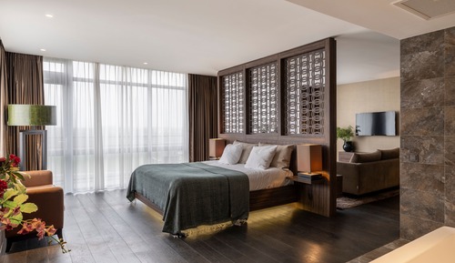 Suite ejecutiva, bañera de hidromasaje