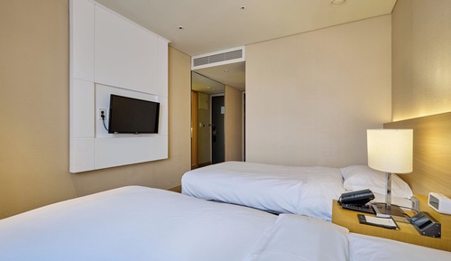 Habitación estándar con 2 camas individuales, bañera
