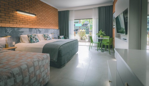 Habitación ejecutiva con 1 cama doble o 2 individuales