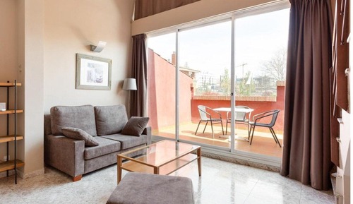 Dúplex Business, terraza (4 pax)