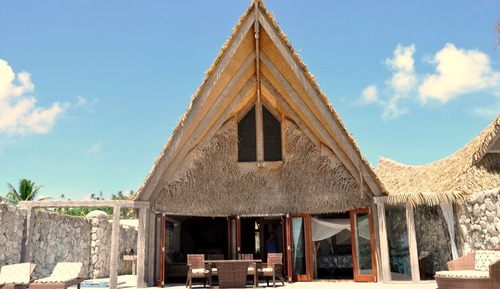 Villa de lujo, 2 habitaciones, piscina privada, frente a la playa