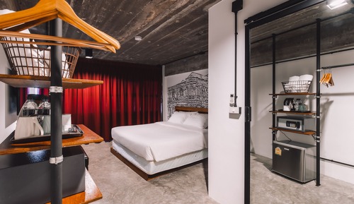 Habitación doble superior, 1 cama de matrimonio grande, no fumadores, vistas a la ciudad