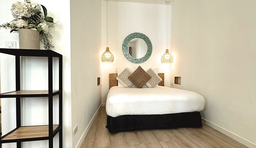 Suite estudio ejecutiva, 1 cama de matrimonio
