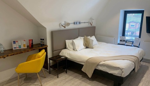 Habitación estándar doble, 1 cama doble con sofá cama