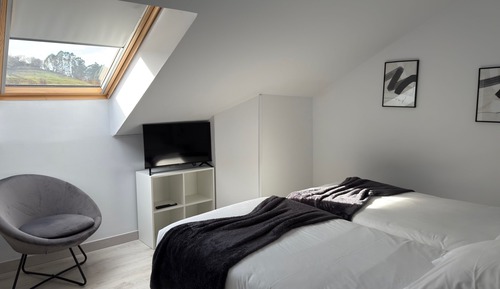 Habitación clásica doble, baño privado (ático)