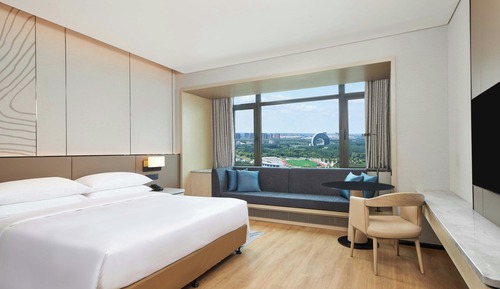 Habitación Premier, 1 cama de matrimonio grande, vistas a la ciudad