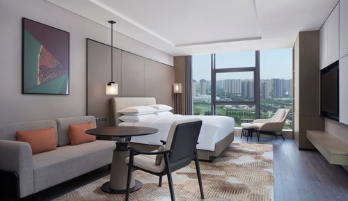 Habitación Deluxe, 1 cama de matrimonio grande, vistas al jardín