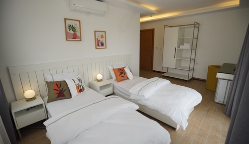 Habitación Deluxe con 1 cama doble o 2 individuales, vistas a la montaña
