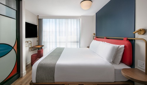 Suite, 1 cama de matrimonio grande, no fumadores, vistas a la ciudad (Terrace)