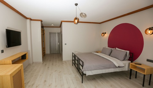 Habitación estándar, 1 cama doble, vistas a la montaña