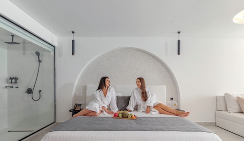 Habitación Deluxe, vistas parciales al mar