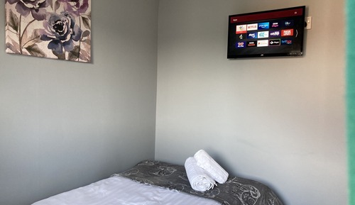 Bungalow, baño privado