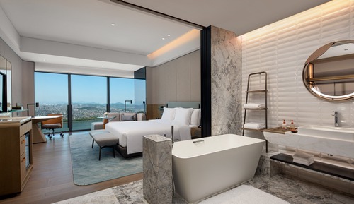 Habitación estándar, 1 cama de matrimonio grande (Guangji Bridge View)