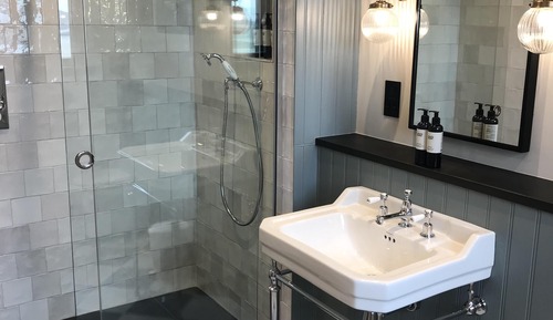 Estudio de lujo, baño privado, vistas a la playa (Uig Sands Rooms)