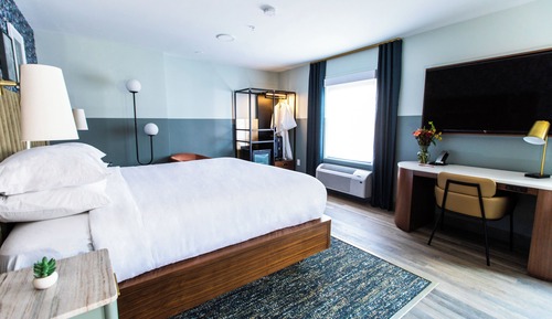 Habitación Premium, 1 cama de matrimonio grande con sofá cama