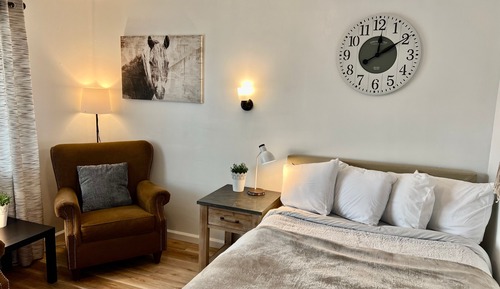 Habitación de diseño, 1 cama doble, no fumadores, frigorífico y microondas