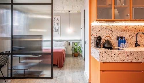 Apartamento Confort, 1 cama doble con sofá cama