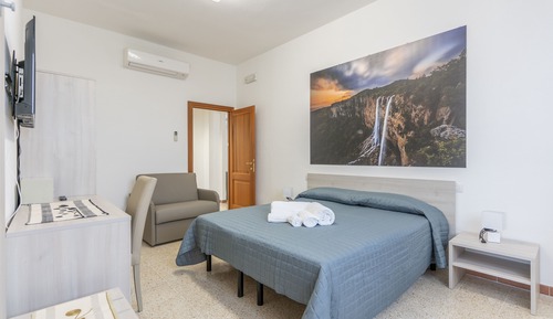 Habitación con 1 cama doble o 2 individuales