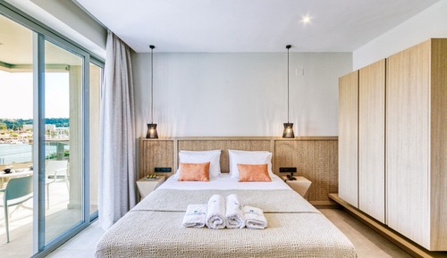Habitación junior doble, vistas al mar