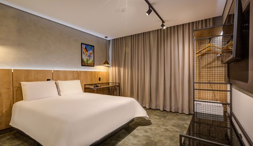 Habitación Deluxe doble, accesible para personas con discapacidad