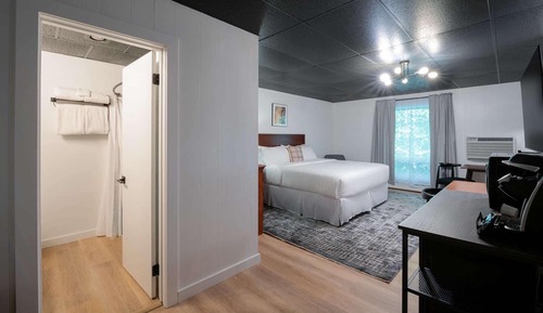 Habitación Deluxe, 1 cama de matrimonio grande con sofá cama