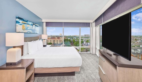 Suite panorámica, 1 cama de matrimonio grande (1 Bedroom)