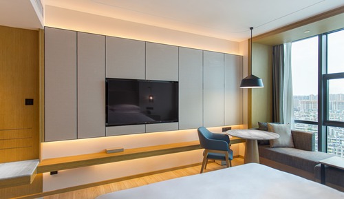 Habitación Premier, 1 cama de matrimonio grande, vistas a la ciudad