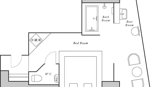 Habitación City, vistas a la ciudad
