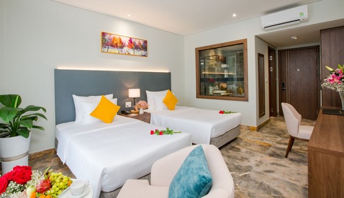 Habitación Deluxe con 1 cama doble o 2 individuales