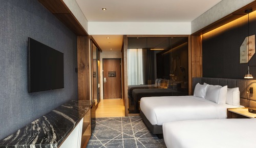 Habitación, 2 camas de matrimonio